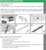 01660157 Zestaw montażowy do progów, stopni 016 sprzedawany tylko z progami.