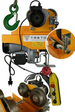 Wciągarka 500/990kg • 22 m z wózkiem 230V, sterowanie 8 m, wózek 220 mm